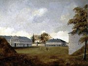 Henry Richard S. Bunnett Fort Lennox Sweden oil painting artist